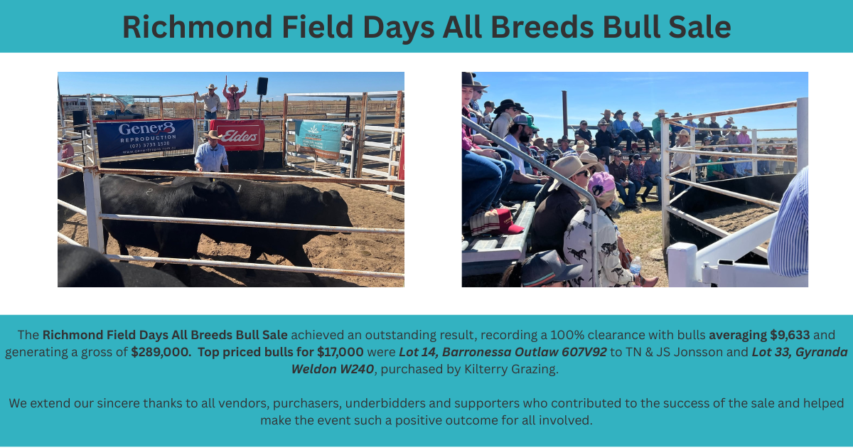 Richmond Field Days All Breeds Buk